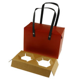 Max 1 PC Kraft Paper Gifts Bags Hand Bag Party Favor Supplies Portable Gift Box Large Red