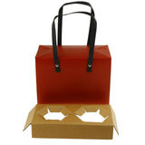 Max 1 PC Kraft Paper Gifts Bags Hand Bag Party Favor Supplies Portable Gift Box Large Red