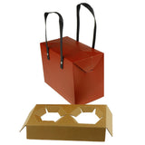 Max 1 PC Kraft Paper Gifts Bags Hand Bag Party Favor Supplies Portable Gift Box Large Red