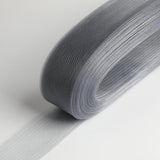 Maxbell 50 Yards Elastic Mesh Roll Dress Hat Hair Decor DIY Craft 5cm Grey