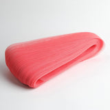 Maxbell 50 Yards 2 inch Wide Polyester Horsehair Braid Watermelon red