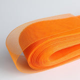 Maxbell 50 Yards 2 inch Wide Polyester Horsehair Braid Orange yellow