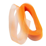 Maxbell 50 Yards 2 inch Wide Polyester Horsehair Braid Orange yellow