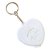 Maxbell Heart Shaped Tape Measure Keychain For Creative Gift Wedding Party Favor Pink