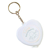 Maxbell Heart Shaped Tape Measure Keychain For Creative Gift Wedding Party Favor Pink