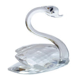 Maxbell Romantic Clear Crystal Rhinestone Swan in Packing Box Wedding Party Favor