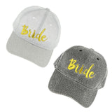 Max Bride Hats Cap Snapback Hat Bridal Shower Bachelorette Party Dark Grey