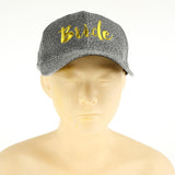 Max Bride Hats Cap Snapback Hat Bridal Shower Bachelorette Party Dark Grey