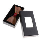 Max Classic Handmade Wooden Tie Men Women Wedding Party Tie Accessory D