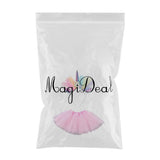 Max Mini Child Tutu Skirt Hair Hoop Princess Party Decor Girl Birthday Green