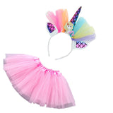 Max Mini Child Tutu Skirt Hair Hoop Princess Party Decor Girl Birthday Green