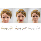 Max Rhinestone Wedding Tiara Bridal Headband Queen Tiara Princess Crow Gold
