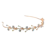Max Rhinestone Wedding Tiara Bridal Headband Queen Tiara Princess Crow Rose Gold