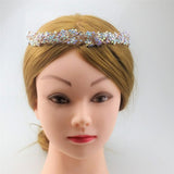 Max Rhinestone Wedding Tiara Bridal Headband Queen Tiara Crown Rose Gold