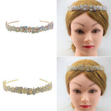 Max Rhinestone Wedding Tiara Bridal Headband Queen Tiara Crown Rose Gold