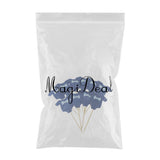 Max 10pcs Baby Clothes Cupcake Picks Cake Topper Kids Party Decoration Dark Blue