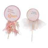 Max Happy Birthday Dream Catcher Cake Topper Wedding Party Birthday Decor A