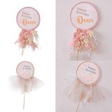Max Happy Birthday Dream Catcher Cake Topper Wedding Party Birthday Decor A