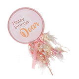 Max Happy Birthday Dream Catcher Cake Topper Wedding Party Birthday Decor A