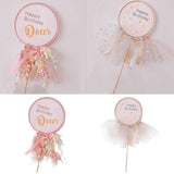 Max Happy Birthday Dream Catcher Cake Topper Wedding Party Birthday Decor A