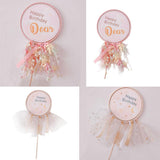 Max Happy Birthday Dream Catcher Cake Topper Wedding Party Birthday Decor A
