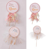Max Happy Birthday Dream Catcher Cake Topper Wedding Party Birthday Decor A
