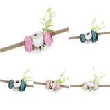 Max Baby Girl's Headbands for Newborn Infant Toddler Hairbands for Photograph Deep green