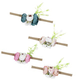 Max Baby Girl's Headbands for Newborn Infant Toddler Hairbands for Photograph Deep green