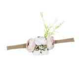 Max Baby Girl's Headbands for Newborn Infant Toddler Hairbands for Photograph Creamy