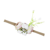 Max Baby Girl's Headbands for Newborn Infant Toddler Hairbands for Photograph Creamy