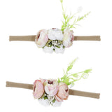 Max Baby Girl's Headbands for Newborn Infant Toddler Hairbands for Photograph Creamy
