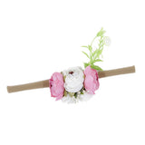Max Baby Girl's Headbands for Newborn Infant Toddler Hairbands for Photograph Pink