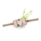 Max Baby Girl's Headbands for Newborn Infant Toddler Hairbands for Photograph Light pink