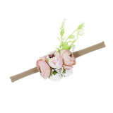 Max Baby Girl's Headbands for Newborn Infant Toddler Hairbands for Photograph Light pink