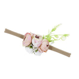 Max Baby Girl's Headbands for Newborn Infant Toddler Hairbands for Photograph Light pink