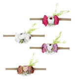 Max Baby Flower Floral Headband Toddler Hairband Hair Bows Accessories A