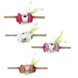 Max Baby Flower Floral Headband Toddler Hairband Hair Bows Accessories A