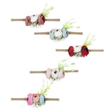 Max 1 Piece Baby Hair Accessories Children High Elastic Shaping Nylon Hair Band 9