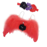 Max Handmade Newborn Baby Headband Baby Shower Photo Prop Hairband Red