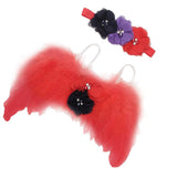 Max Handmade Newborn Baby Headband Baby Shower Photo Prop Hairband Red