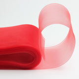 Max Polyester Ribbon Net Trim Ribbon Wedding Sewing DIY Crafts Favors Red