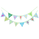 Max Happy Birthday Bunting Banner Pennant Hanging Garland Photo Prop Red