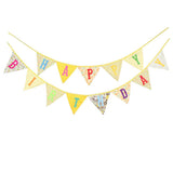 Max Happy Birthday Bunting Banner Pennant Hanging Garland Photo Prop Red