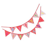 Max Happy Birthday Bunting Banner Pennant Hanging Garland Photo Prop Red