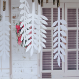 Max 3pcs Simulated Leaves Hanging Garland Wedding Party Decor Photo Prop 40cm