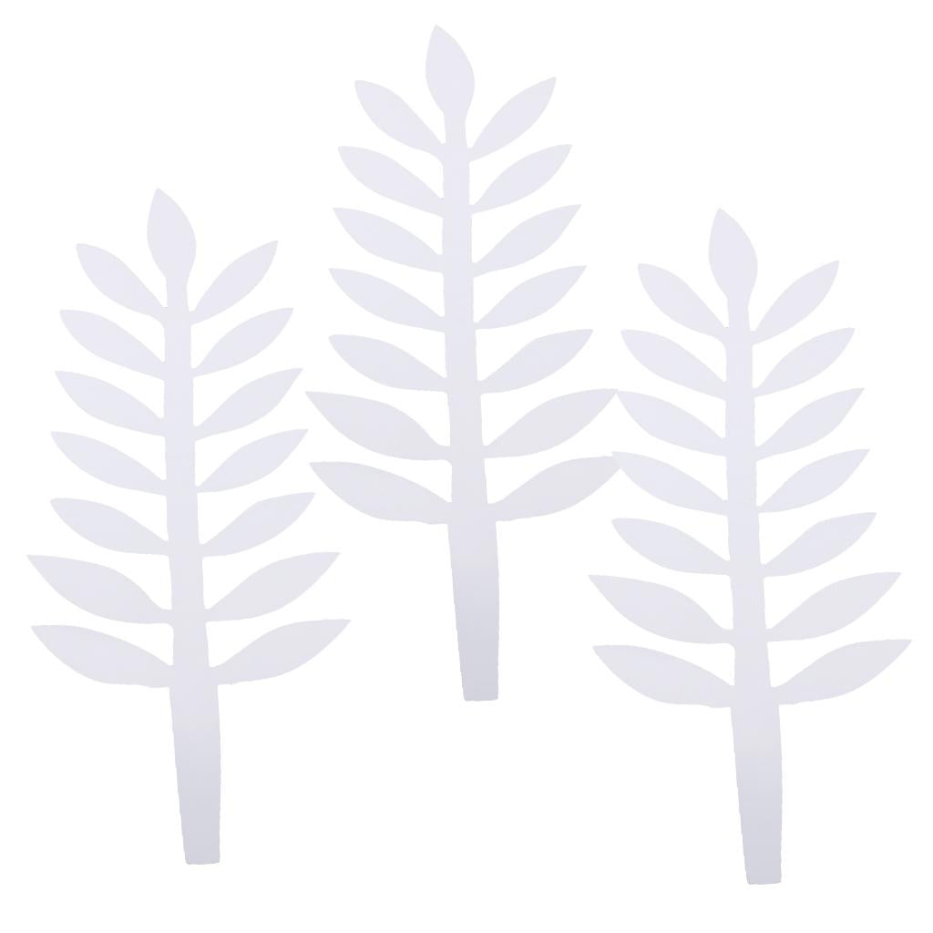 Max 3pcs Simulated Leaves Hanging Garland Wedding Party Decor Photo Prop 40cm