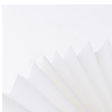 Max Various Size Paper Folding Hand Fan White Wedding & Party Favors  80cm
