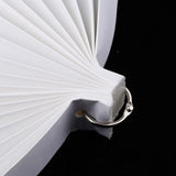 Max Various Size Paper Folding Hand Fan White Wedding & Party Favors  80cm