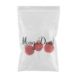 Max 3Pcs/Set Bridal Flower Hairpin Hair Ornament Headwear Jewelry Red