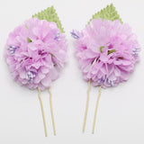 Max 3Pcs/Set Bridal Flower Hairpin Hair Ornament Headwear Jewelry Lavender